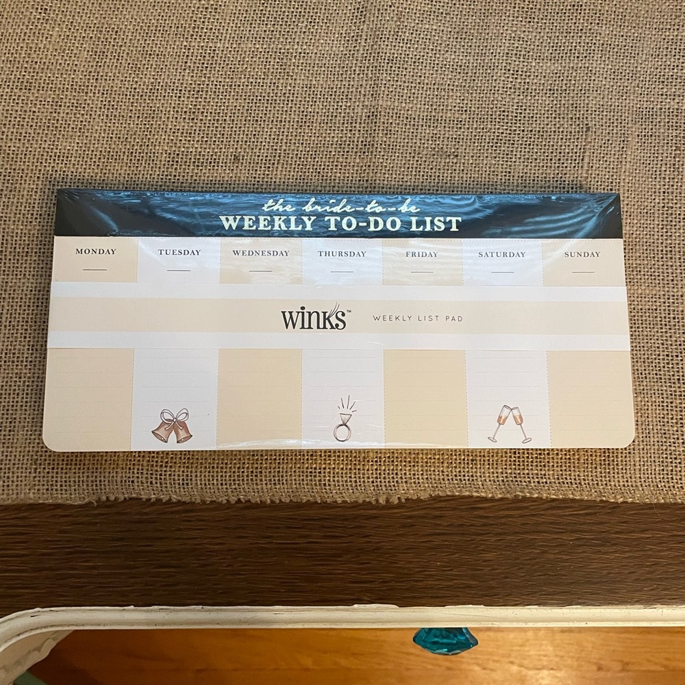 weekly planner